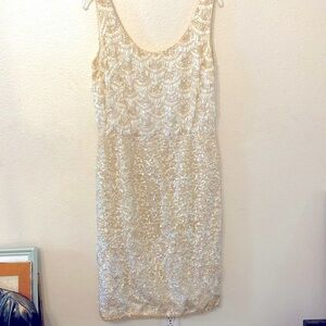 Vintage 50’s Gene Shelly Lavish Midi Dress sz 16